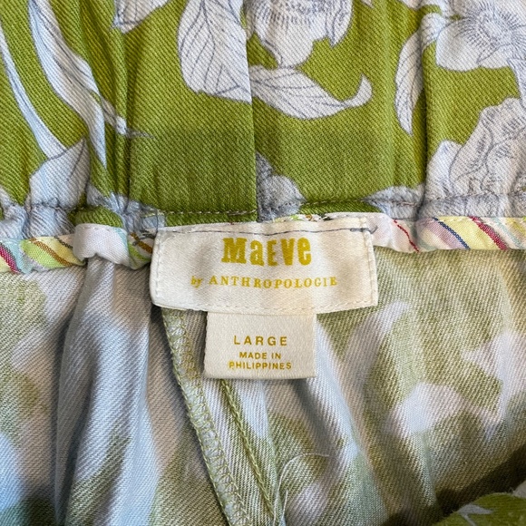 Anthropologie Maeve London Wide-Leg Pants Large - Picture 8 of 11